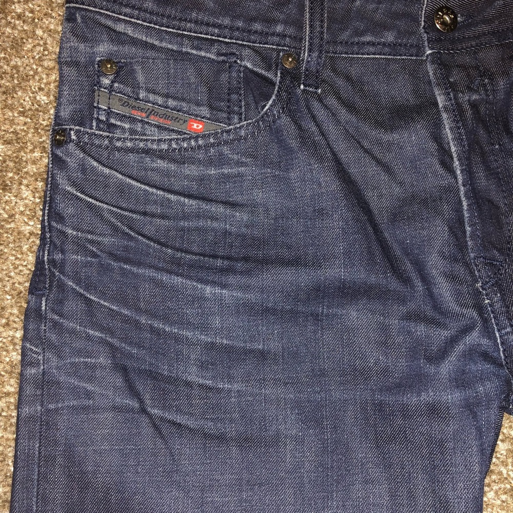 Dark Blue Diesel Jeans 32W-32L